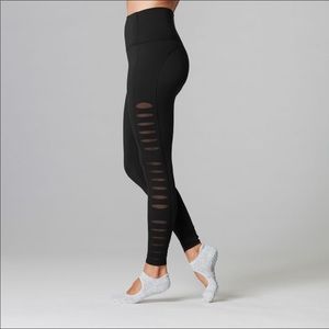 Laser cut leggings